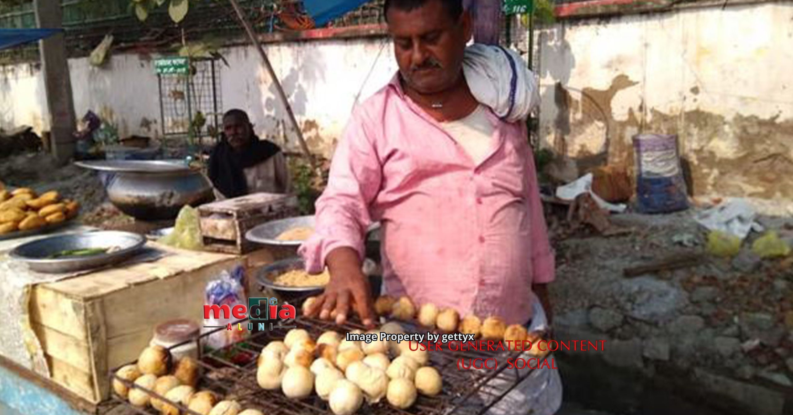 Litti chokha makanan tradisional khas India